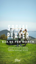 Social Player - 5 Entries Per Month