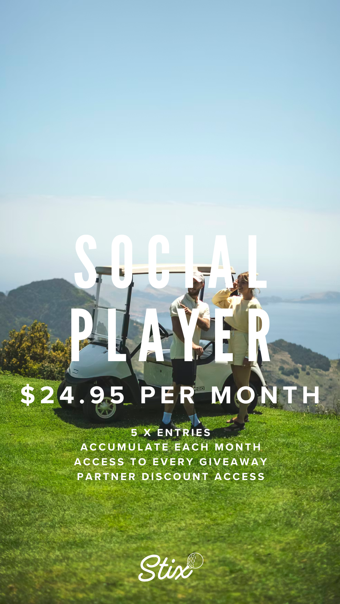 Social Player - 5 Entries Per Month